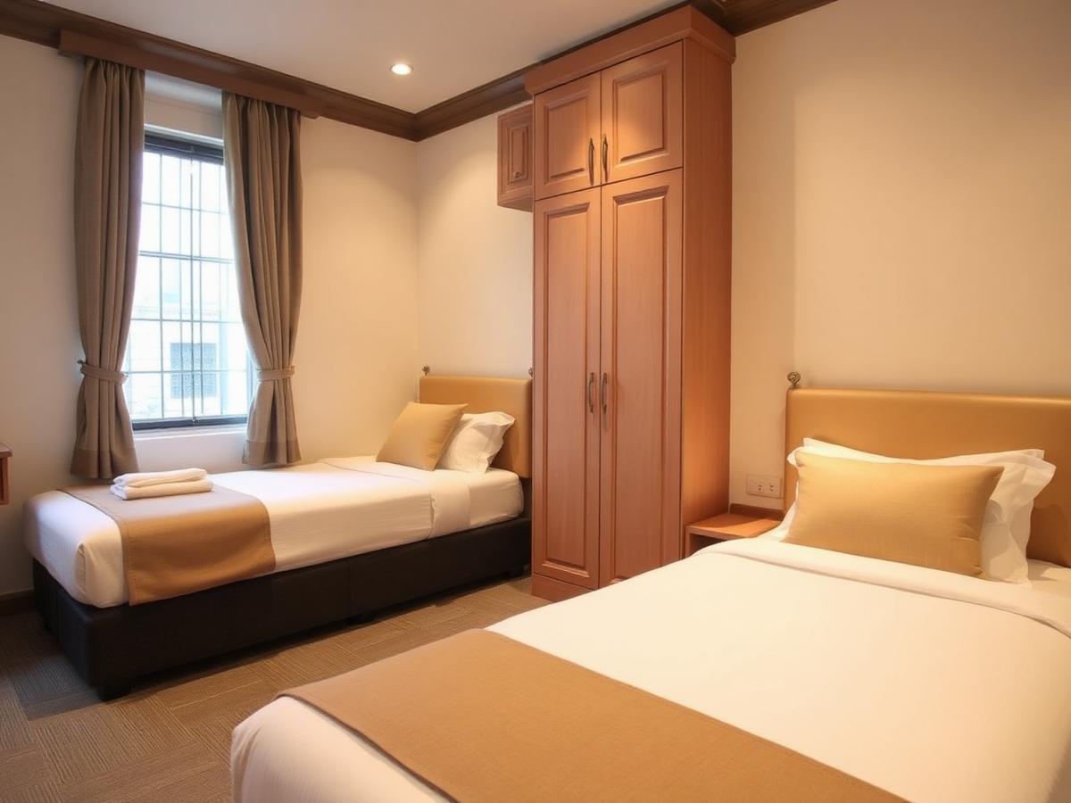 Double Sharing room at Malarini Women's Hostel